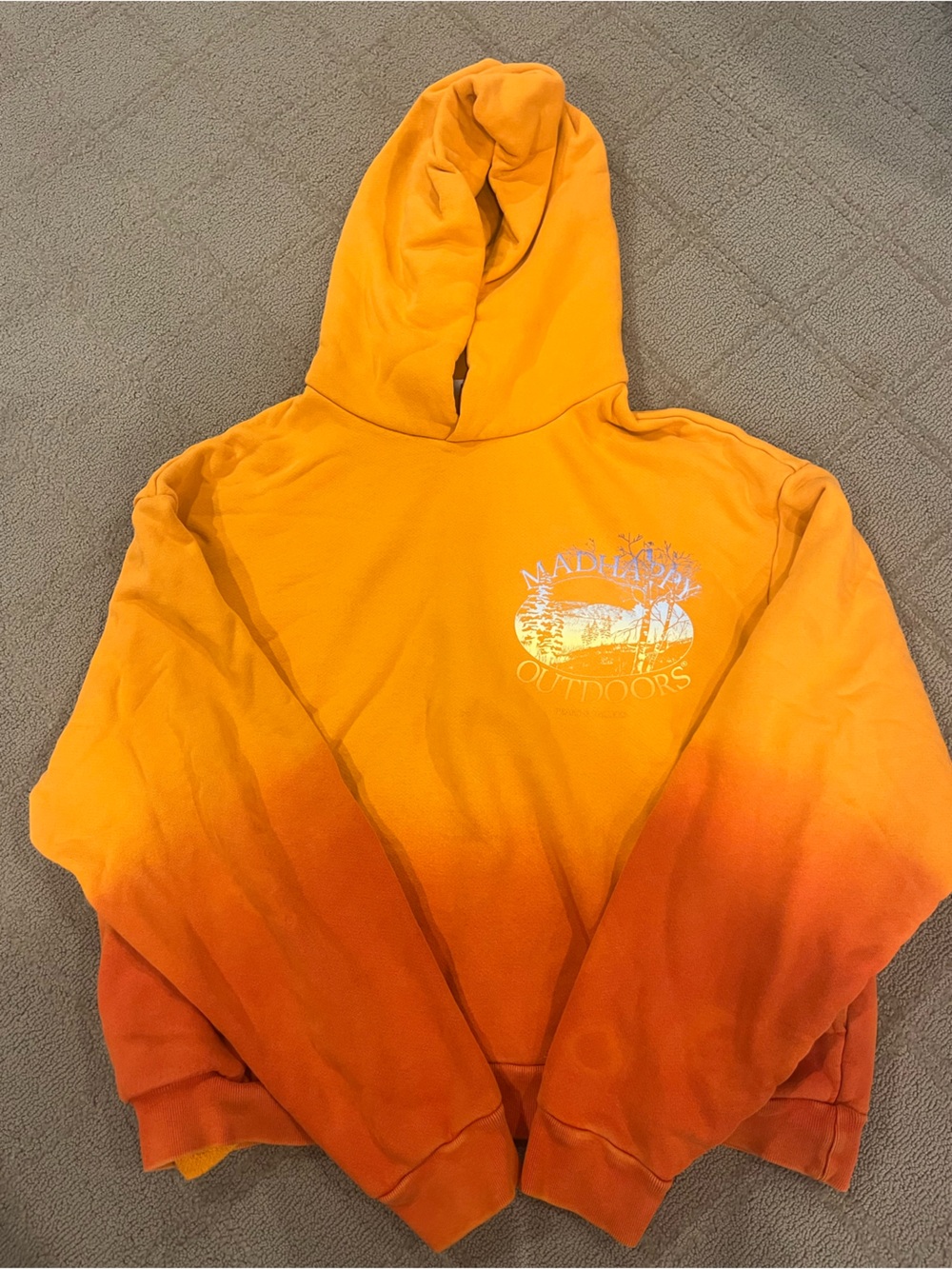 Madhappy Golden Yellow Hoodie